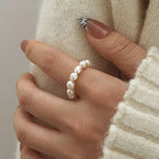 Elegante Parelring