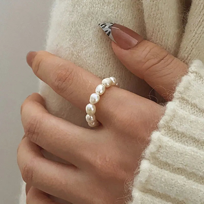 Elegante Parelring