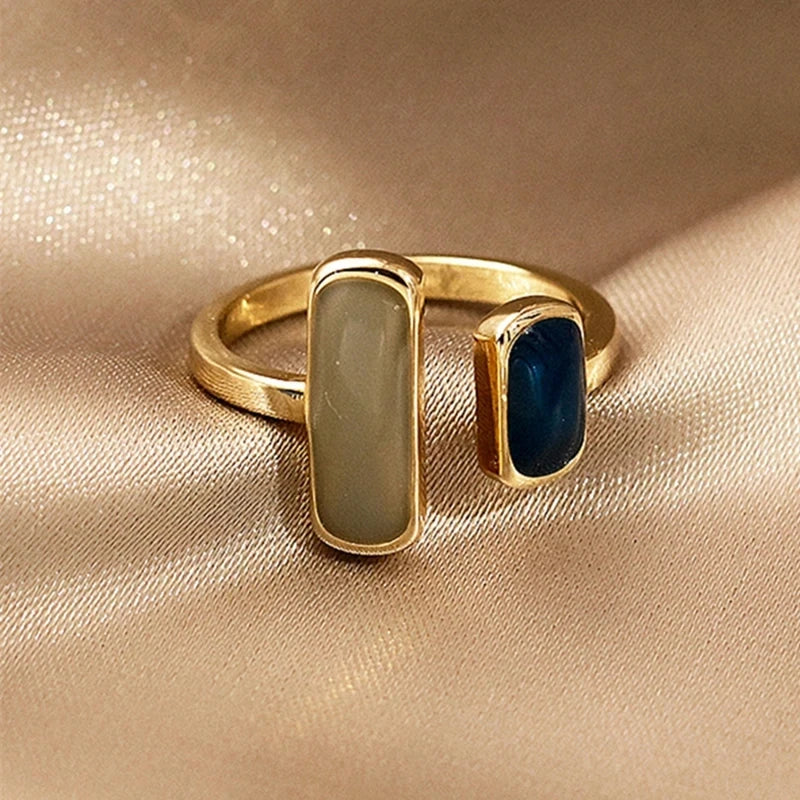Ring Dubbele Smaragd