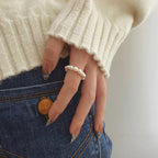 Elegante Parelring