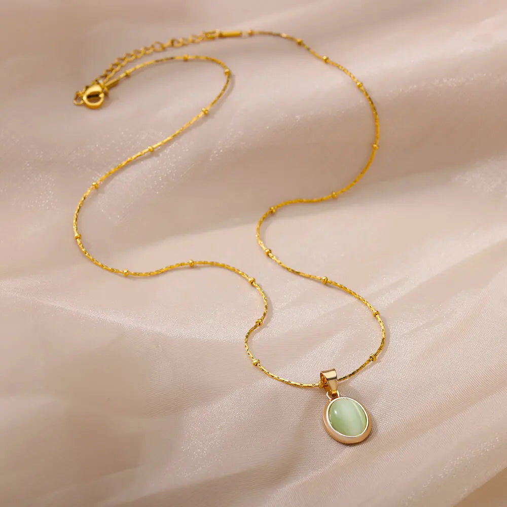 Klassieke Smaragdketting