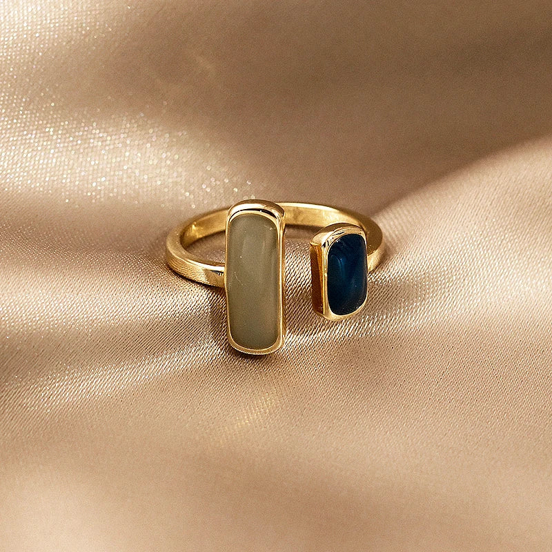Ring Dubbele Smaragd